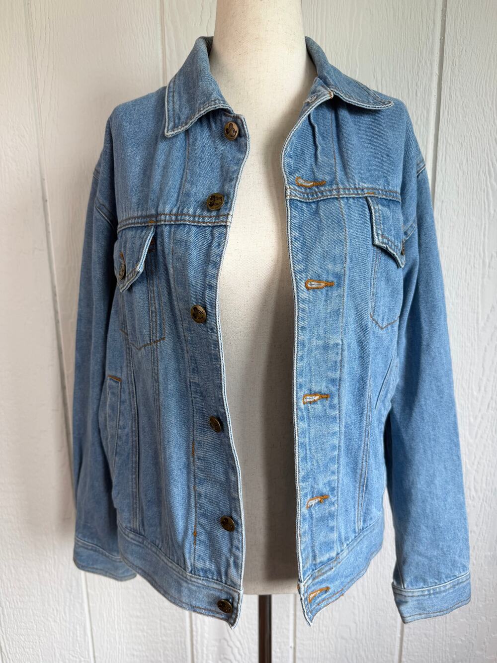 Vintage 90s Mickey Mouse Jean Jacket Disney Y2K Mickey & Co
